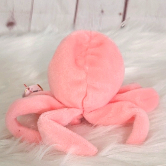 RARE Ty Beanie Baby INKY the Octopus TAG ERRORS 1993 1994 PVC PRISTINE CONDITION - Picture 10 of 10